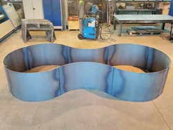 Hochbeet aus Corten-Stahl